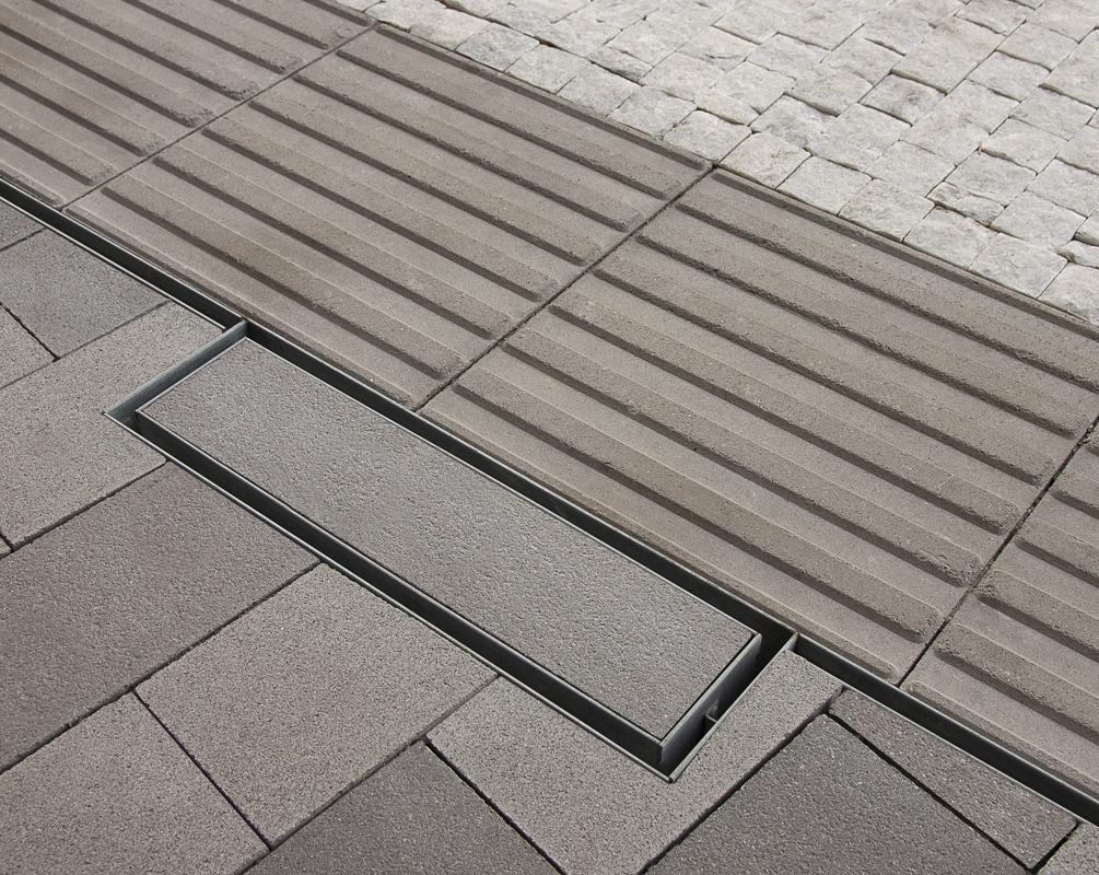 Outdoor slotted channels